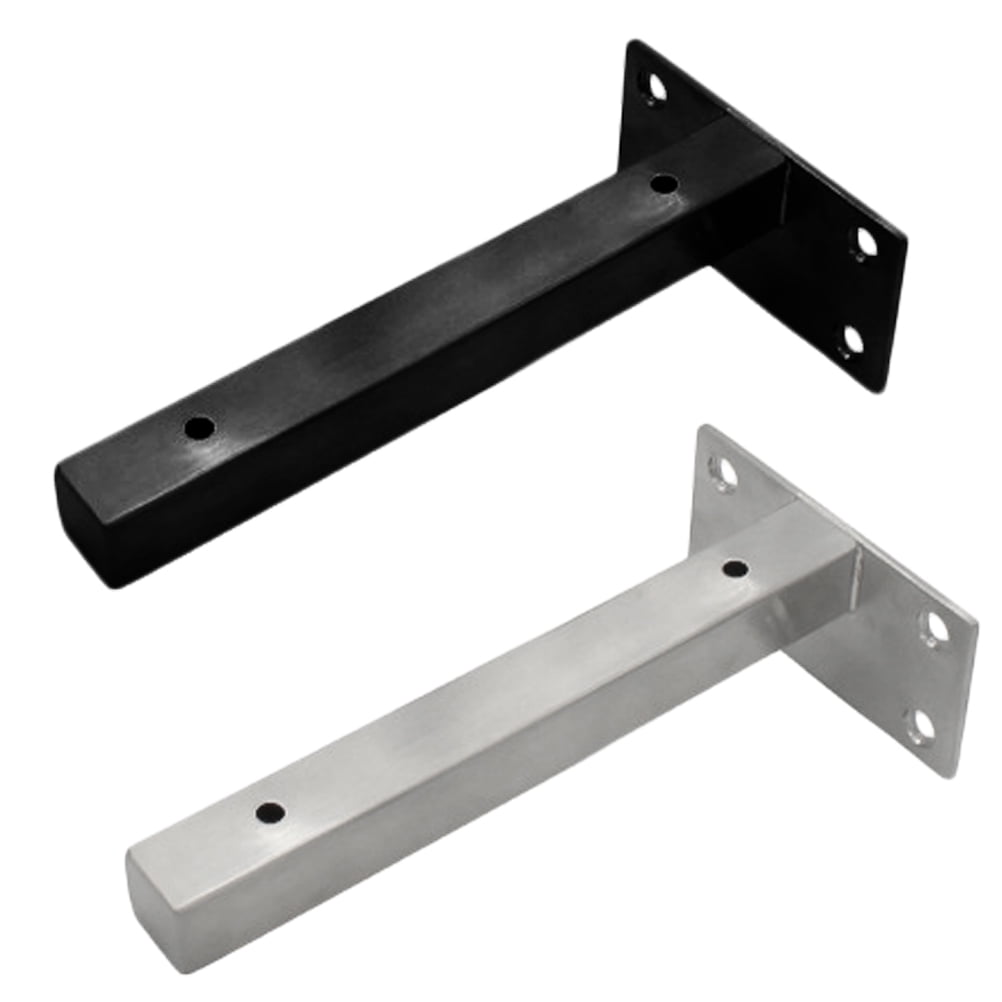 Shelf Corner Bracket Floating Mantel Metal Stand Stainless Steel