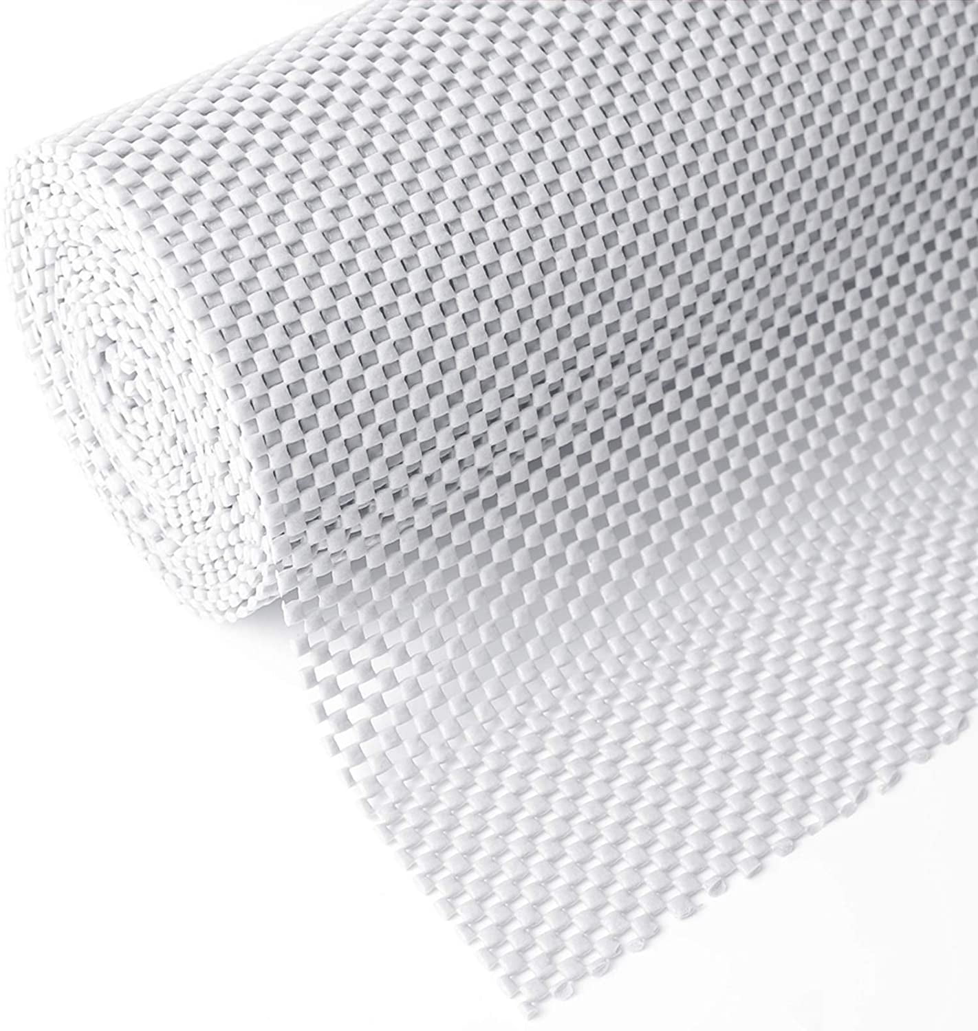 12 Inches x 20 FEET Shelf Liner Non Adhesive Drawer Liner Non-Slip Cabinet  Liner