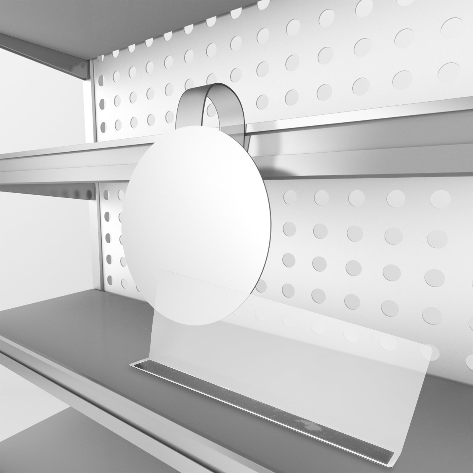 Shelf Dividers for Stores 2pcs Supermarket Shelf Dividers