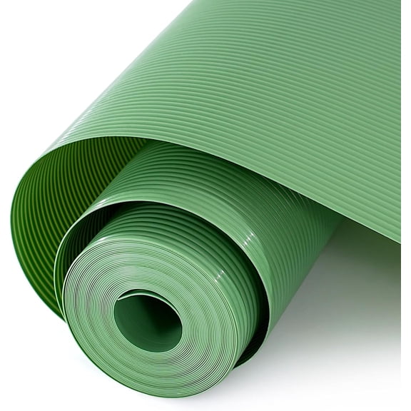 Shelf and Drawer Liner for Kitchen Cabinet Non-Adhesive 12in x 240in Waterproof Durable Thickened EVA Material Easy-to-Cut Contact Paper Non Slip Mat Refrigerator Cupboard Dresser
