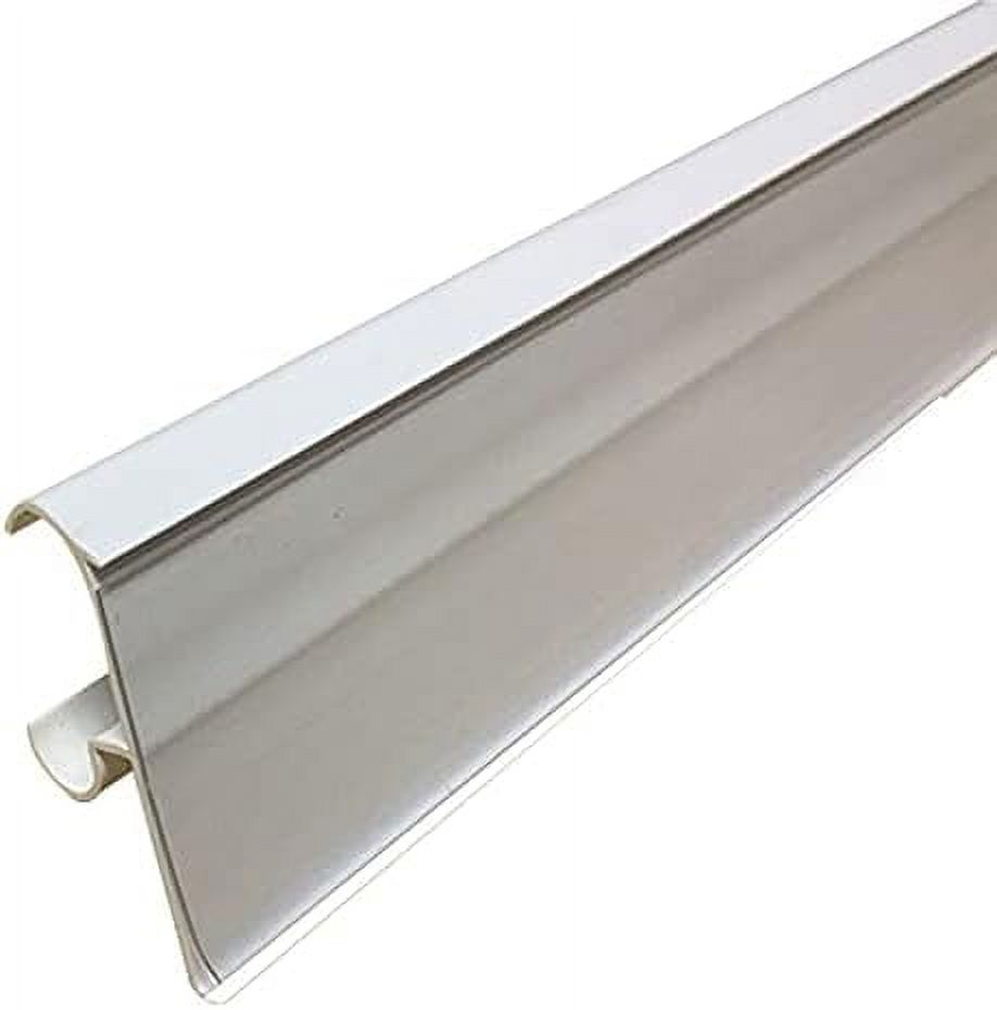 Shelf Label Holders – 50 Pack Price Tag Strips For Cooler & Refrigerator Shelving