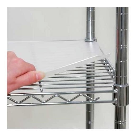 Clear Plastic Shelf Liners, 24 x 18 Inches, 4 Count