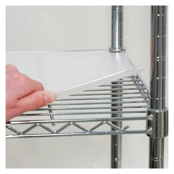 Shelf Liner 60 x 24 in, Clear - 4 Pack - Non-Adhesive Drawer Liners for Kitchen, Bathroom, Shelves, Cabinets - Easy to Cut, Waterproof Protective Film 60"W x 24"L