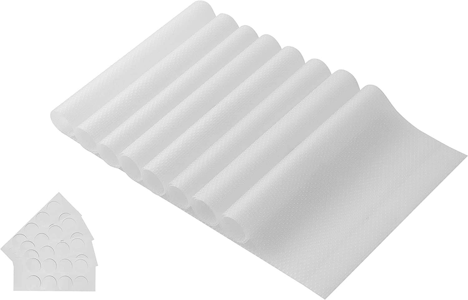 Shelf Liner for Drawer , Non Adhesive EVA Plastic Washable