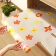 thumbnail image 1 of Shelf Liner - Non-Adhesive Drawer & Cabinet Liner, Non-Slip Waterproof Kitchen Shelf Paper,Pink Decorative Floral Refrigerator Liner, Easy to Cut & Clean, 1 of 7