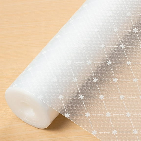 Shelf Liner – Premium Non-Adhesive Cabinet & Drawer Liner for Kitchen – Waterproof Shelf Paper with Modern Pattern – Durable EVA Cabinet Mat – 11.8"W x 118"L Easy to Cut