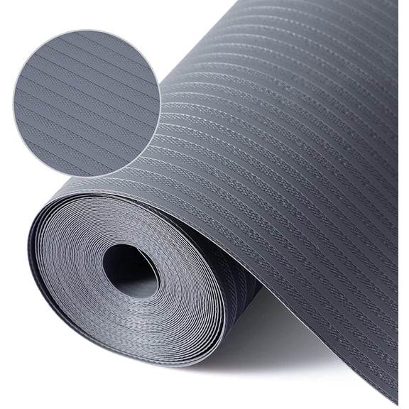 Shelf Liners for Kitchen Cabinets, 20Inch x 30Ft, Non Adhesive Shelf Liner, Non-Slip Kitchen Drawer Liners, Waterproof Durable Cabinet Liners for Shelves, Refrigerator, Pantry, Dark Gray