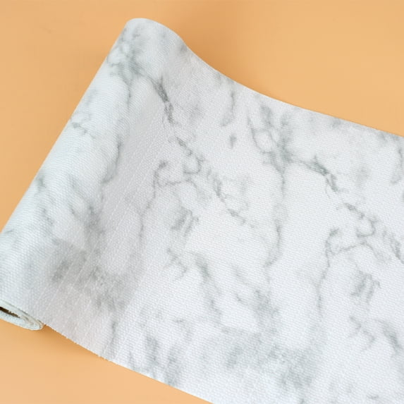 Shelf Liners for Kitchen Cabinets Non Adhesive 12 Inch Wide X 20 Ft Cabinet Drawer Liner Non Slip Waterproof Marble Printed Mat for Shelves Cupboard Closet Fridge Bathroom Drawer Mat