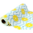 thumbnail image 1 of Shelf Liners for Kitchen Cabinets Non Adhesive 12 Inch Wide X 20 Ft Strong Grip Cabinet Drawer Liner Non Slip Waterproof Lemon Printed Mat for Shelves Cupboard Closet Fridge Bathroom Drawer Mat, 1 of 8
