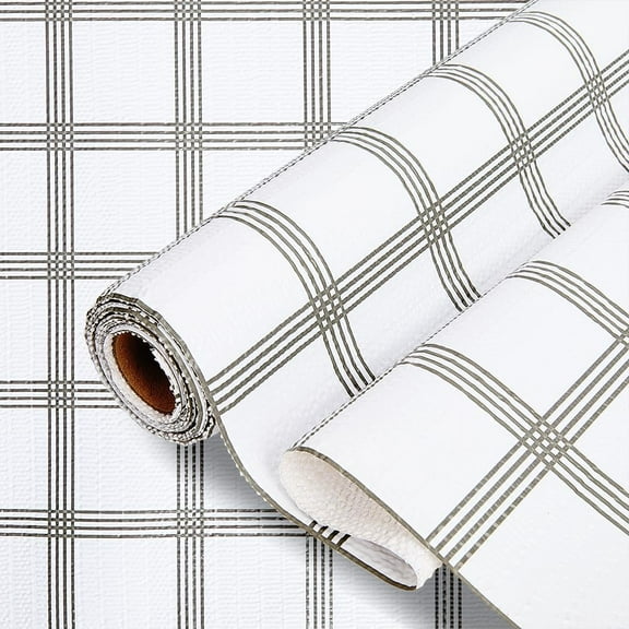 Shelf Liners Tartan Pattern Liner Roll Washable Cabinet Shelves Protector Mat Waterproof Drawer Liner for Kitchen Pantry Cupboard Table Mats Refrigerator Liners Home Essentials 118x11.8in for diy