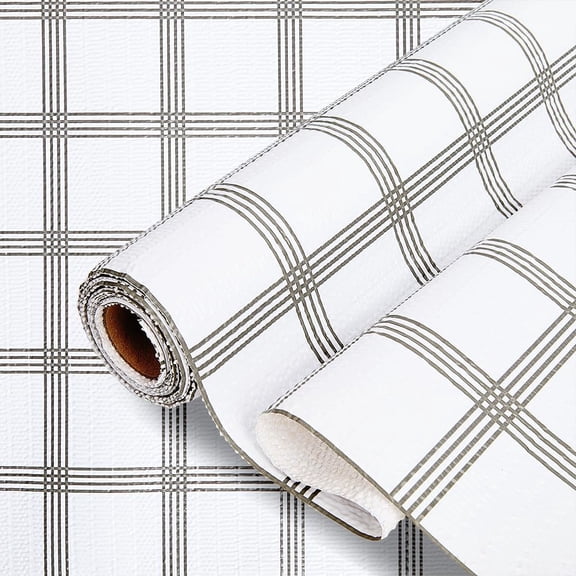 Shelf Liners Tartan Pattern Liner Roll Washable Cabinet Shelves Protector Mat Waterproof Drawer Liner Liners Home Essentials 118x11.8in Real 18K Gold Plated
