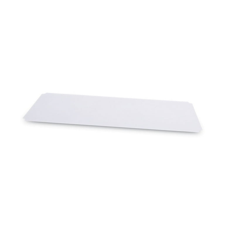 Shelf Liners For Wire Shelving, Clear Plastic, 48w x 24d, 4/Pack Shelf Liners For Wire Shelving, Clear Plastic, 48w x 24d, 4/Pack