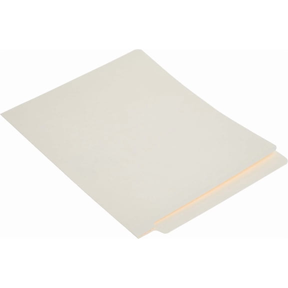 Shelf-Master End Tab File Folders with Self-Adhesive Fasteners