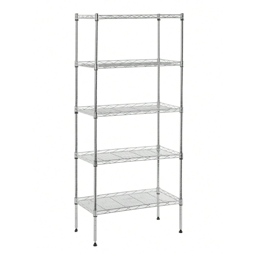Shelf Metal Shelf Wire Shelving Adjustable Shelf Storage Solution Steel ...