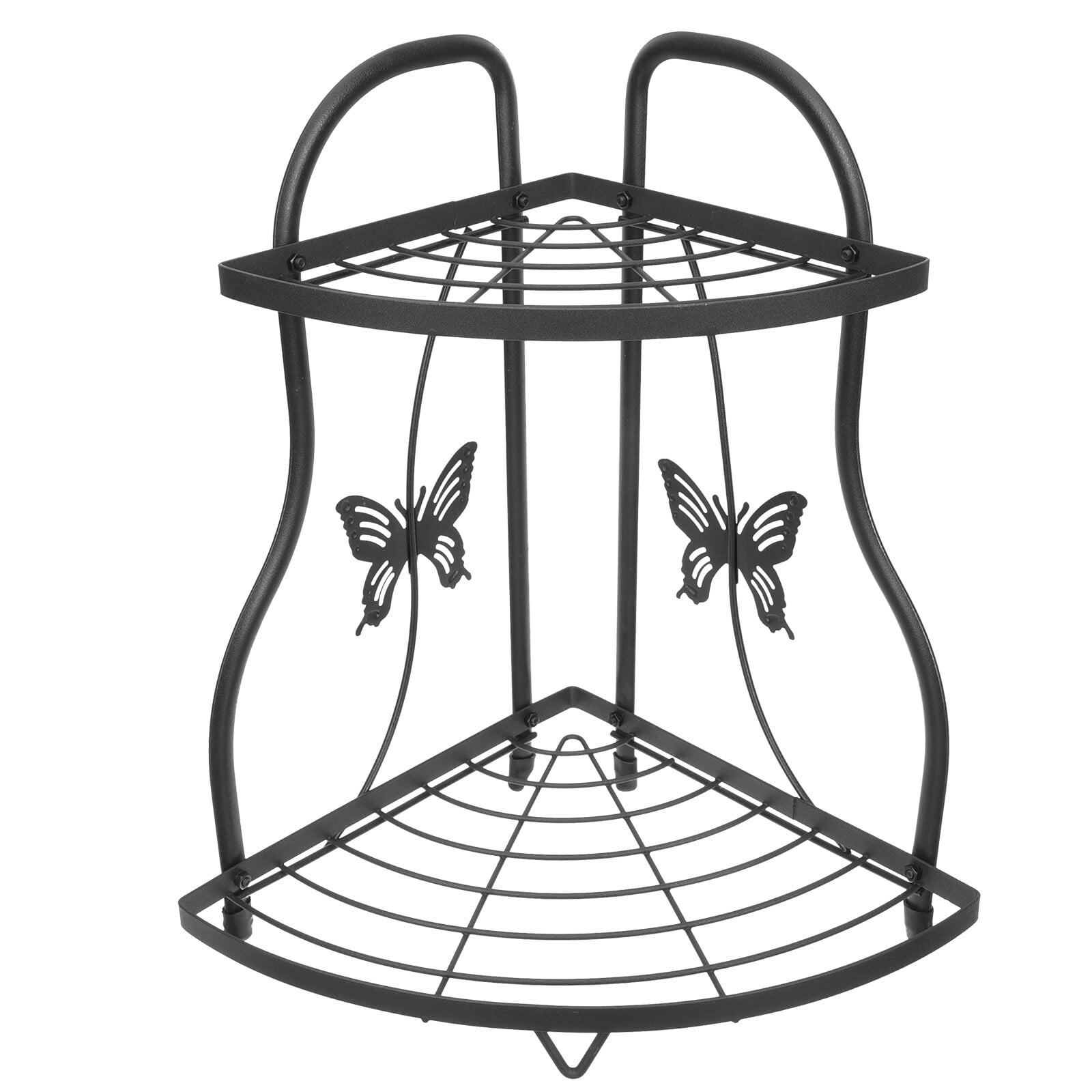 Shelf Organizer Bathroom Rack Corner Counter Kitchen Countertop Storage Shower Spice Makeup Wall