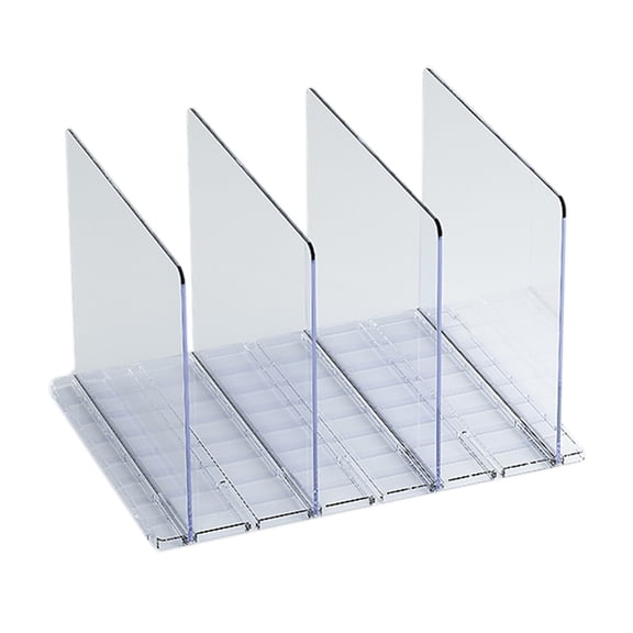 Shelf Partition,Closet Shelf Divider Set For Closet Kitchen Bedroom Shelf Sorting Clothes Closet Shelf,Books,Towels And Hats,Wallet Divider,Transparent