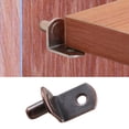thumbnail image 1 of Shelf Pins Pegs Kit, Binkne Nickel Plated Shelf Support Pegs,Bookshelf Pegs for Shelves,L-Shaped Clips with Rubber Sleeve,Shelf Pins Holders for Furniture Glass Corner & Closet, 1 of 5