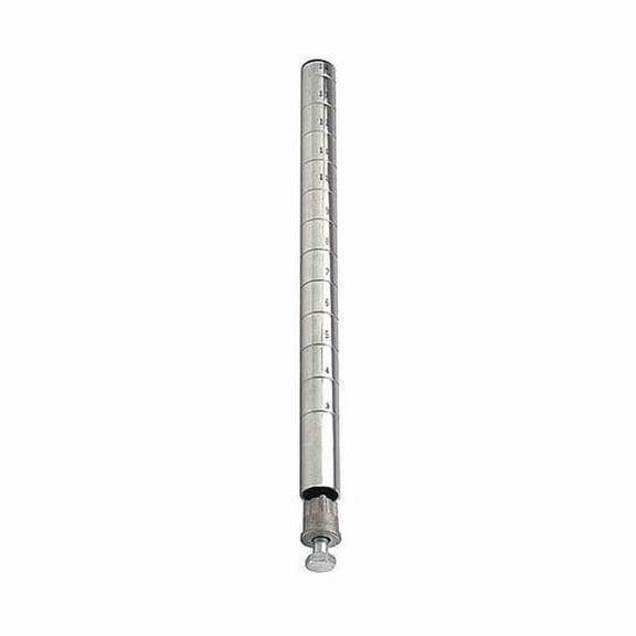 Shelf Post 86"x1"W, Steel 45VX77