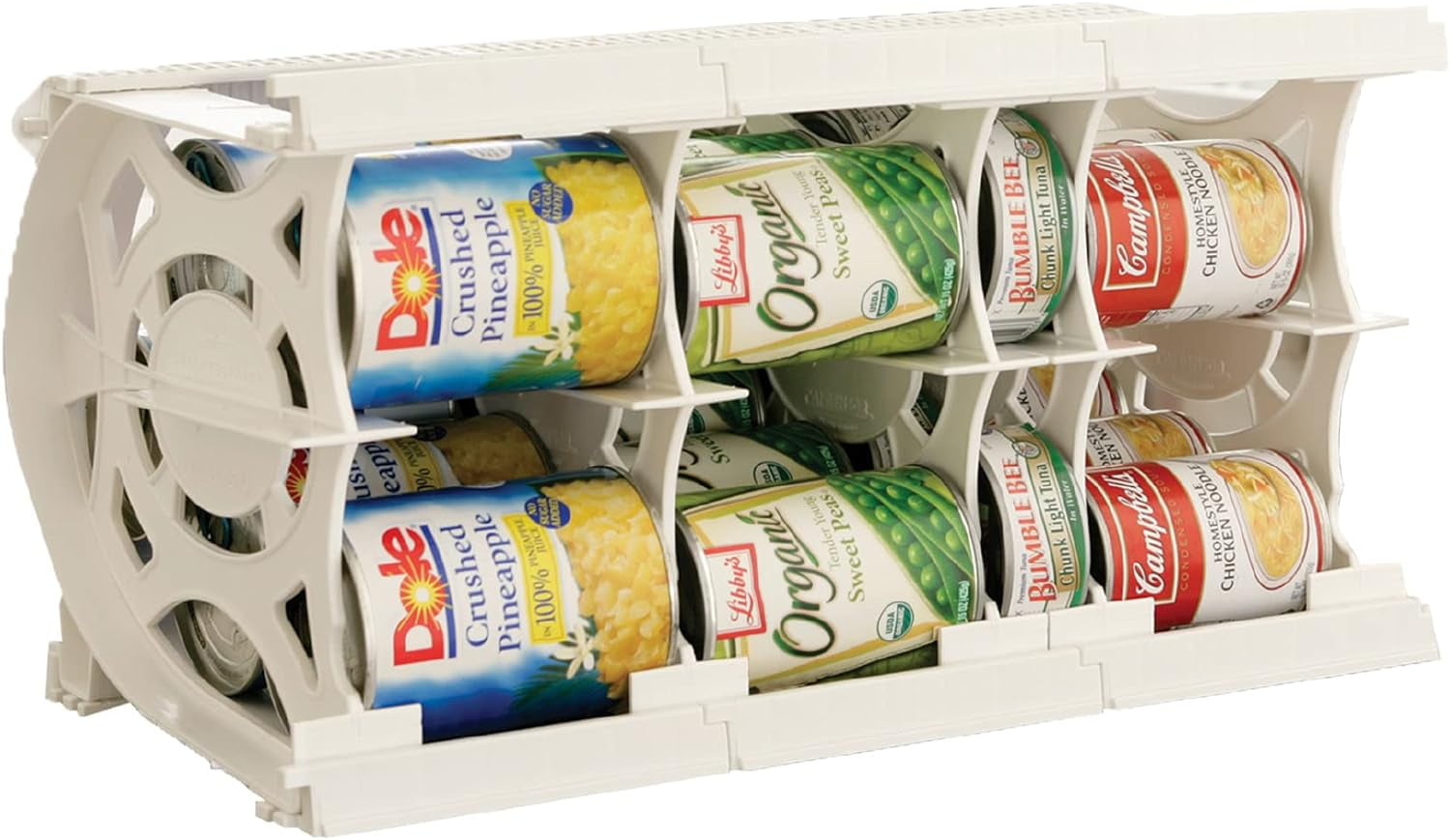Shelf Reliance Rotating Canned Food Cupboard Organizer (20 cans)