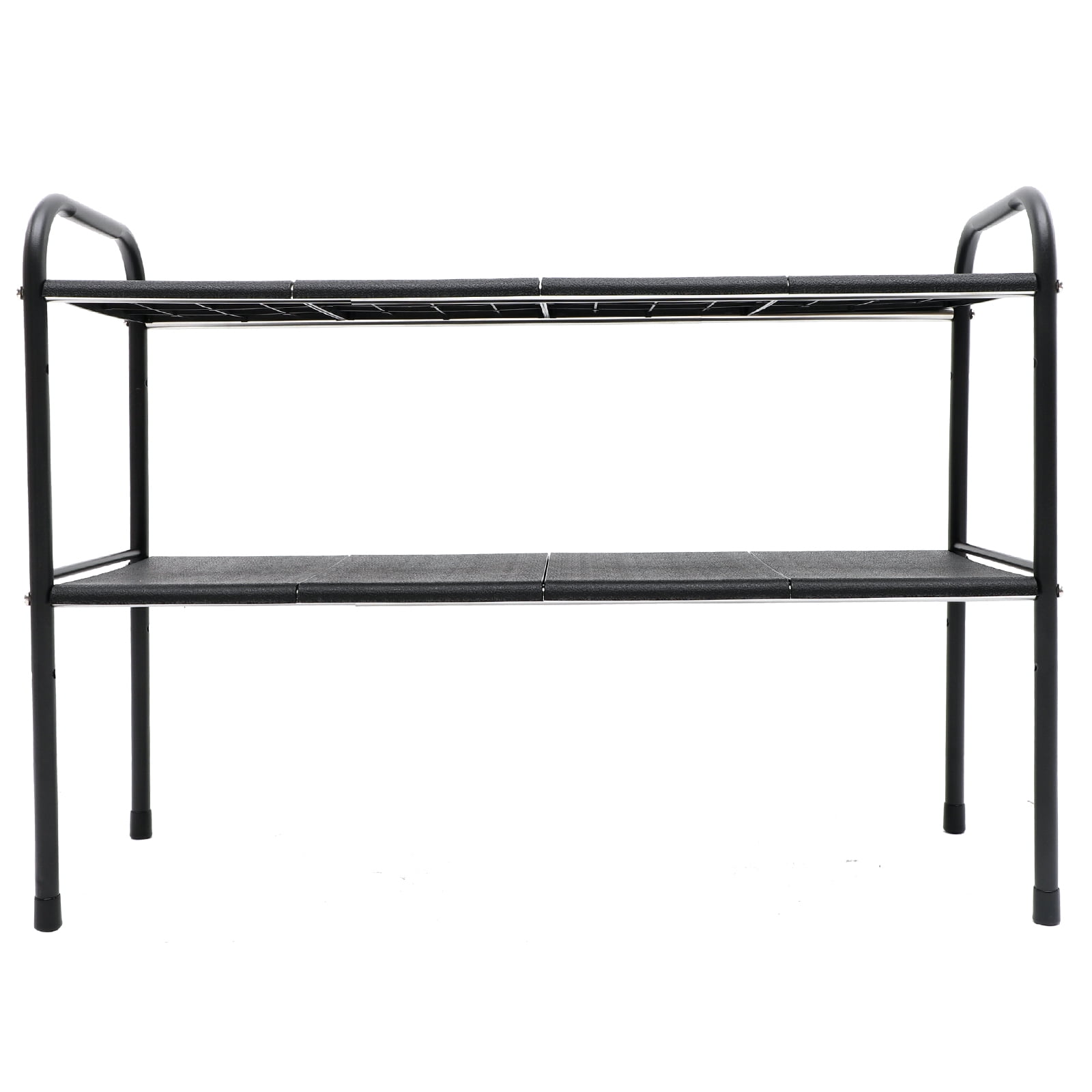 Shelf Stackable Organizer Kitchen Shelves Two Tier Shoe Rack