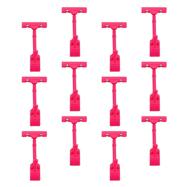 Shelf Supermarket Advertising Folder Shelving Label Holder Racking