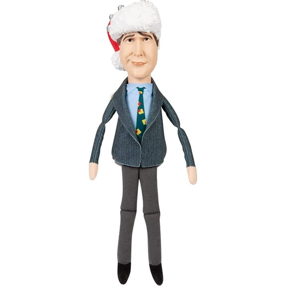 Shelf Talkers National Lampoon's Christmas Vacation Clark Griswold Plush with Sound (Santa Hat)