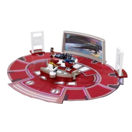 Shelf Wear Special - Star Trek USS Enterprise Bridge Playset - Includes Captain Kirk Figure and Bridge Floorplan Playmat
