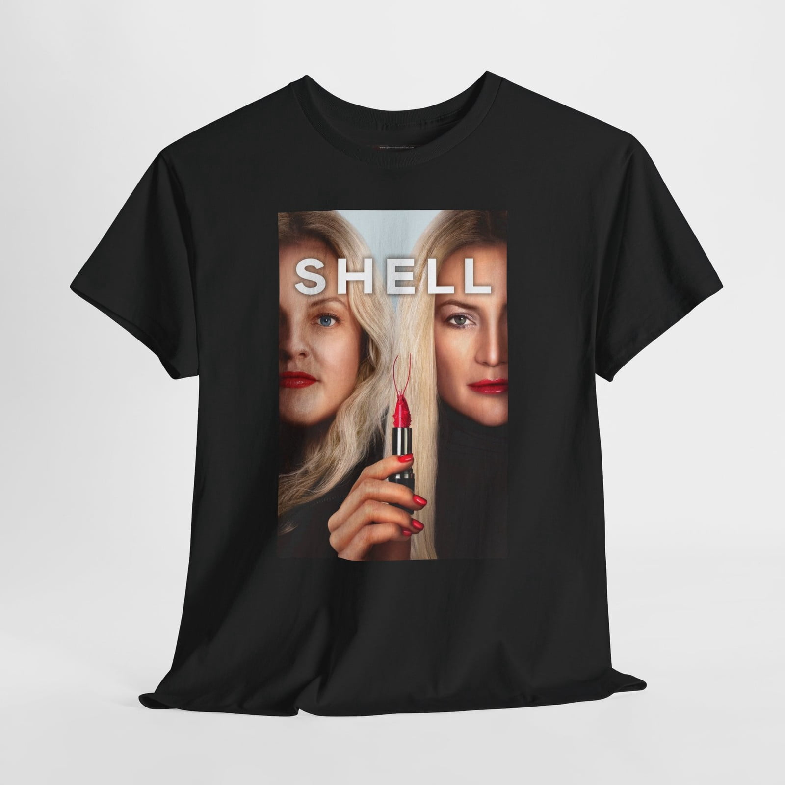 Shell 2025 Retro Movie Poster Horror Unisex Graphic T-Shirt - Walmart.com