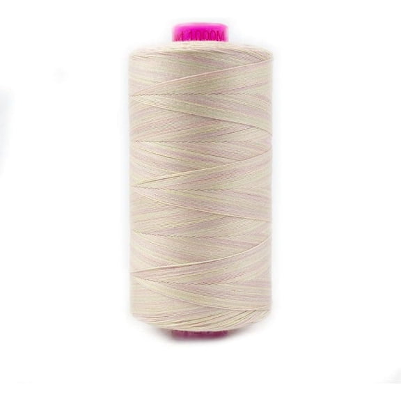 Shell, 50wt double gassed Egyptian cotton, in variegated colors