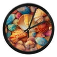thumbnail image 1 of Shell 9.8-Inch Round Wall Clock, Silent Non-Ticking Digital Clock, Battery Operated, Easy-to-Read for Bedroom Living Room Kitchen Bathroom, Home Decor Wall Clocks, 1 of 6