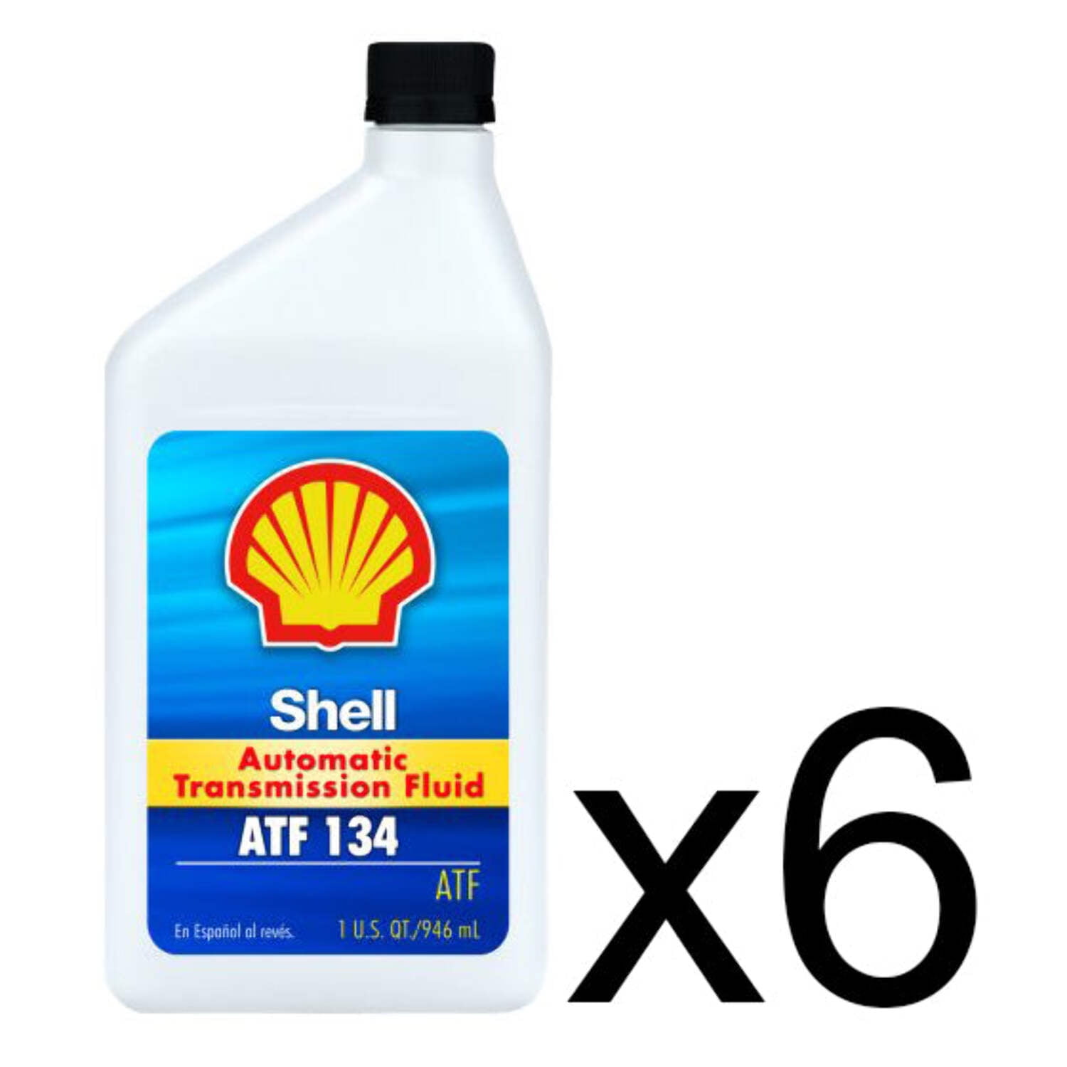 Shell ATF 134 Mercedes Benz Transmission Fluid 236.14 236.12 x 6 Bottles