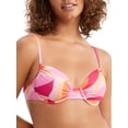 thumbnail image 1 of Sanctuary Swim ISLAND PINK Shell Abstract 90 Bikini Swim Top, US Large, 1 of 4