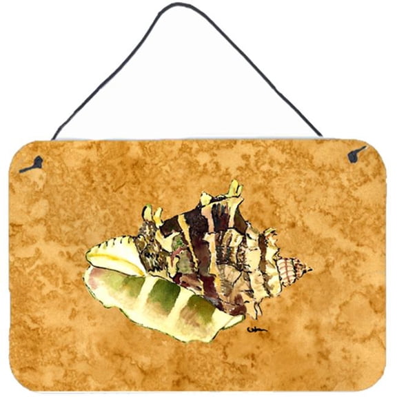 Shell Aluminium Metal Wall or Door Hanging Print