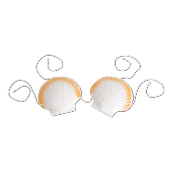 Beistle Shell Bikini Bra Top