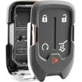 Shell Button Pad Case Car Key Fob Cover Keyless Entry Remote ...