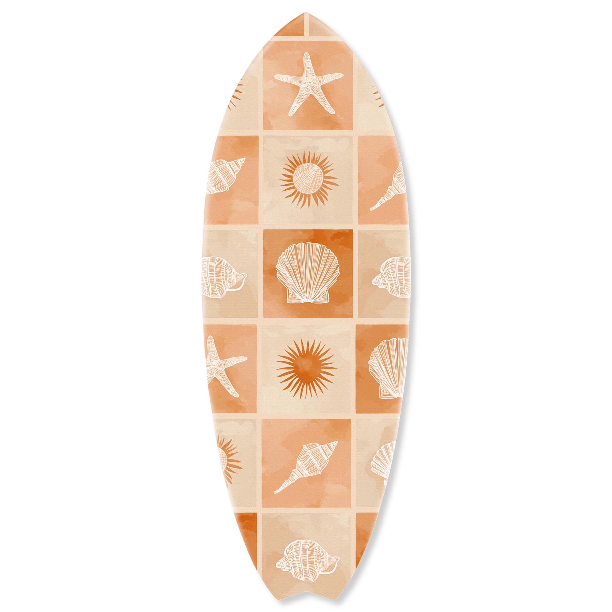 Shell Skim Shell Collections Skimboard Coastal Acrylic Wall Art Easy-to-Hang ...
