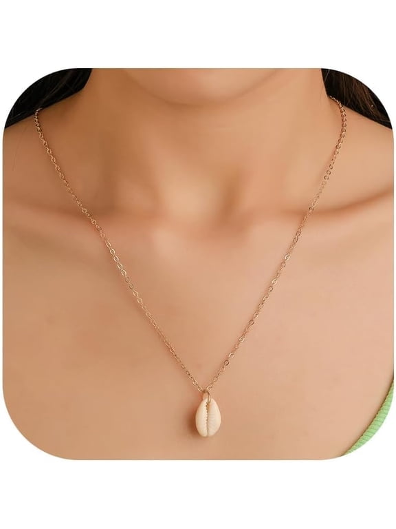 Shell Conch Necklace Beach Seashell Necklace Starfish Choker Cowrie Shell Necklaces Beach Jewlery Summer Outfits 2026