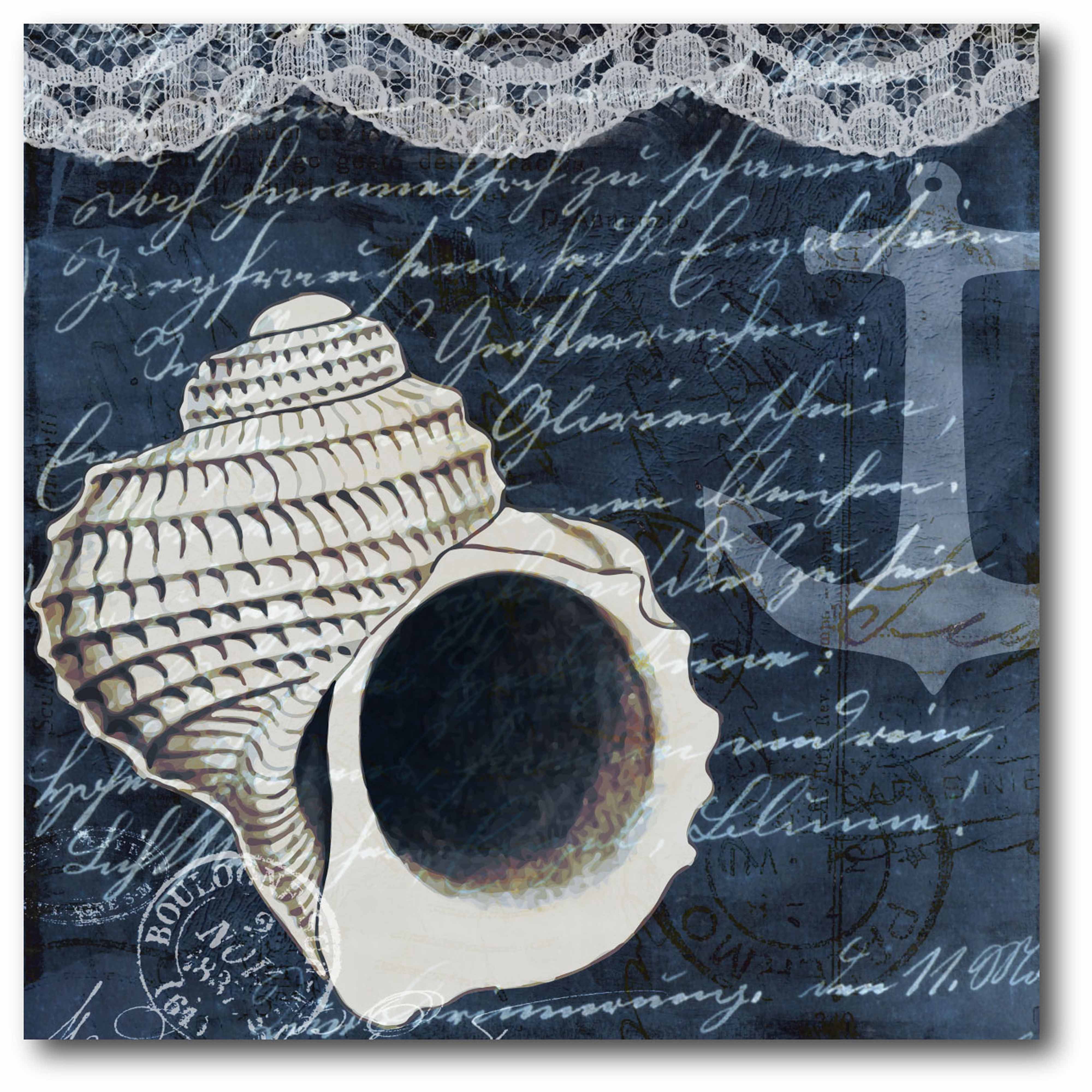 Shell Dreams II Gallery-Wrapped Canvas Wall Art, 16x16