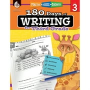KRISTI STURGEON Shell Education 180 Days of Writing Book, Grade 3
