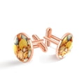 thumbnail image 1 of Shell Elegant Dress Shirt Cufflinks Set Made of Stainless Steel for Formal Events, 1 of 1