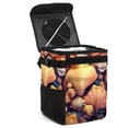 thumbnail image 1 of Shell Foldable Car Trash Can with Lid, Leak-Proof Mini Trash Can, Hanging Storage Bag for Car, 1 of 6