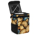 thumbnail image 1 of Shell Foldable Mini Trash Can with Lid - Leak-Proof Car Garbage Can for Hanging Storage Bag, 1 of 6