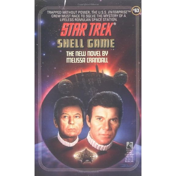 Pre-Owned Shell Game Star Trek, Book 63 Paperback Melissa Crandall