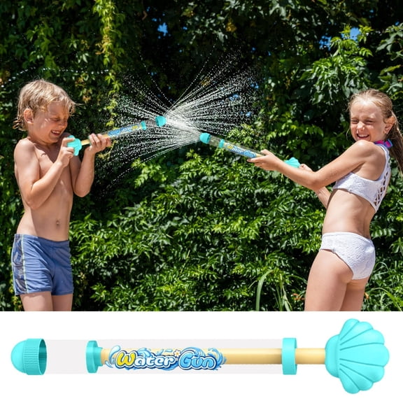 Shell Head Water Blaster Guns, Pull-Type Summer Water Toys for Kids Outdoor Play
