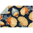 thumbnail image 1 of Shell High-Quality Polyester Indoor Rug - Soft and Durable Floor Mat for Home and Office - Area Rug for Living Room and Bedroom - Easy to Clean and Maintain, 1 of 6
