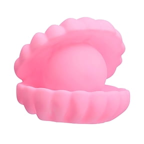 Shell Lamp Pearl Decor Creative Decorative Decor Light Shell Pearl Lamps, Bedside Led Clamshell Portable Night Lights For Bar