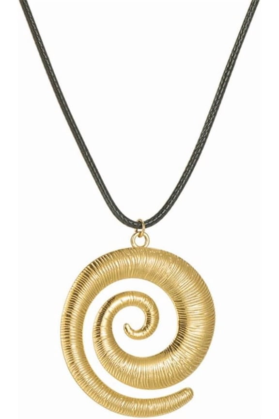 Shell Pendant Long Necklace for Women Spiral Conch Ocean Style Chain Adjustable Bohemian Beach Theme Fashion Jewelry