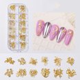 thumbnail image 1 of Shell Piece Diamond Rhinestone Decoration Pearl Butterfly Nail Sticker, 1 of 5