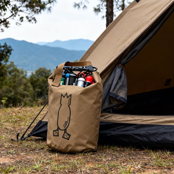 Shell Pouch Waterproof Shotgun Shell Bag Arc Welded Dry Ammo Pouch Sporting Roll-top Bag for Hunting, Shooting, Buckle Closure