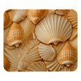 thumbnail image 1 of Shell Printed Square Desk Mat Gaming Mouse Pad with Non-Slip Rubber Bottom - 8.3x9.8 Inch Office and Gaming Mouse Pad, 1 of 6